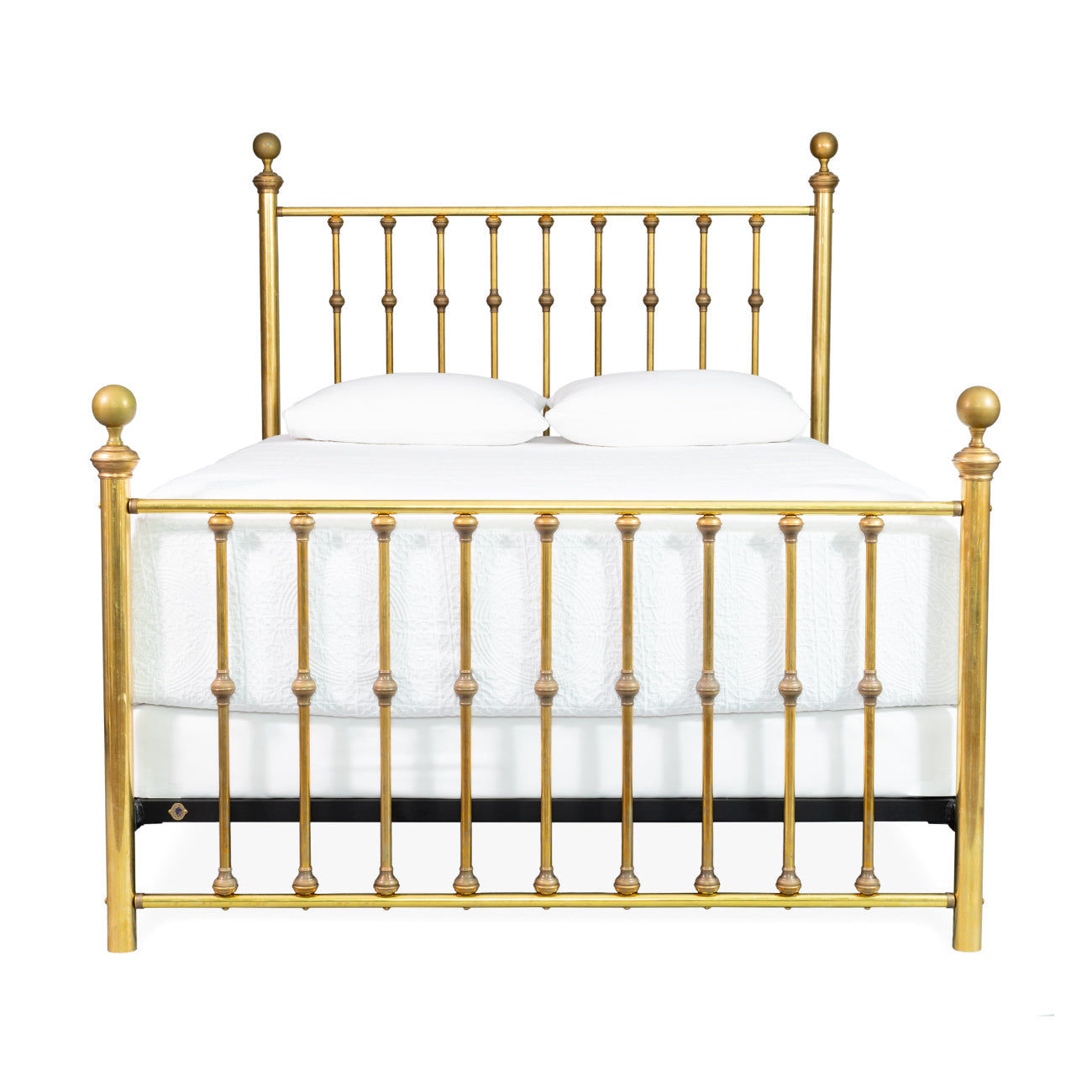 Palisade Brass Bed - Worthen Custom Iron & Brass Furniture