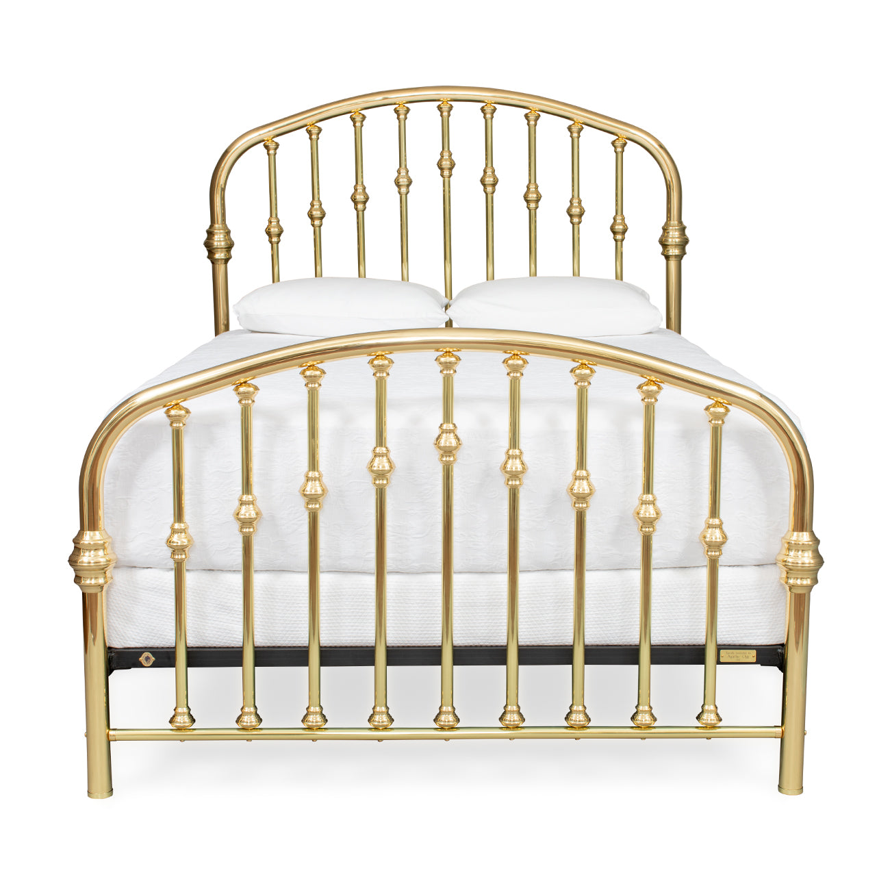 Halcyon Brass Bed - Worthen Custom Iron & Brass Furniture