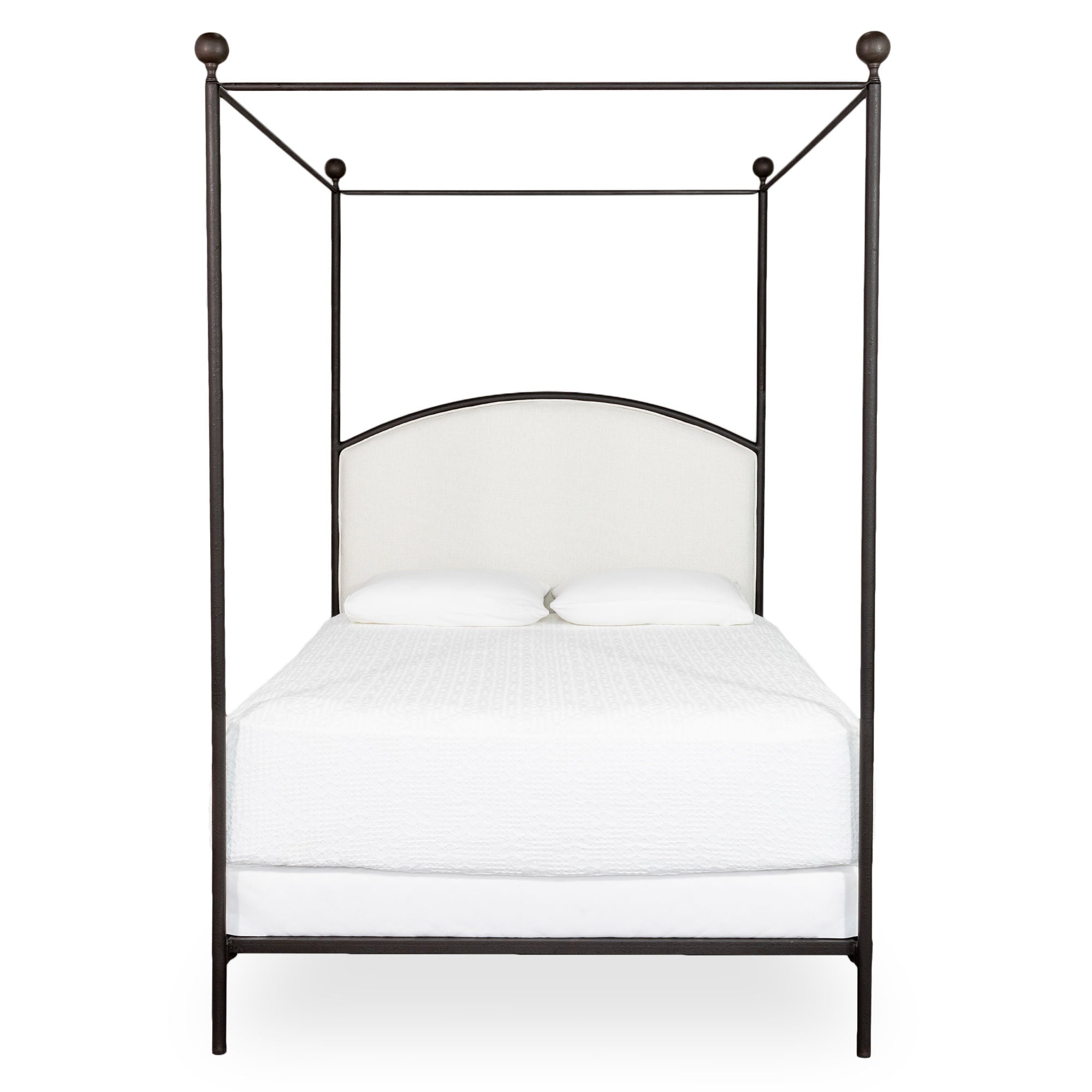 French Campaign Canopy Bed - Worthen Custom Iron & Brass Furniture