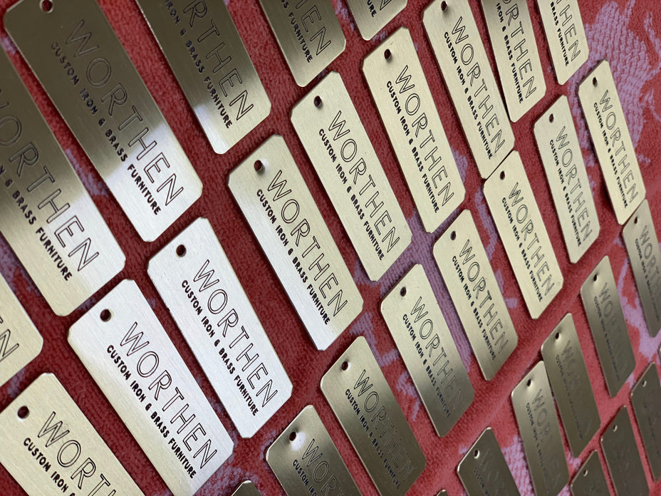 Make it Special: Custom Engraved Brass Plaques