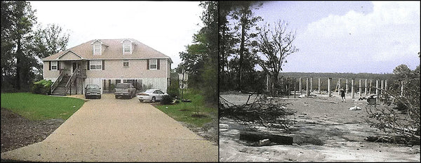 Katrina house collage