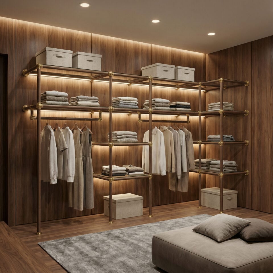 Taboret Closed walnut reduce size