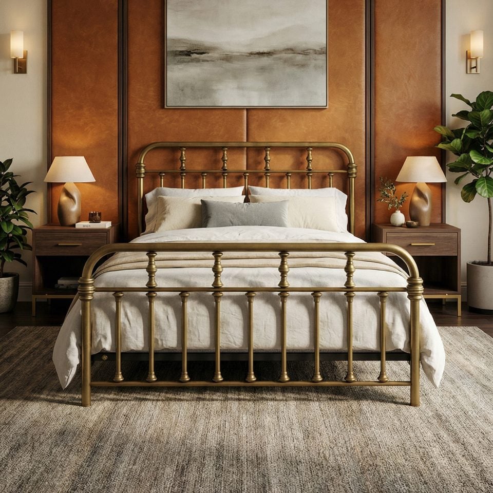 custom couture, aged brass